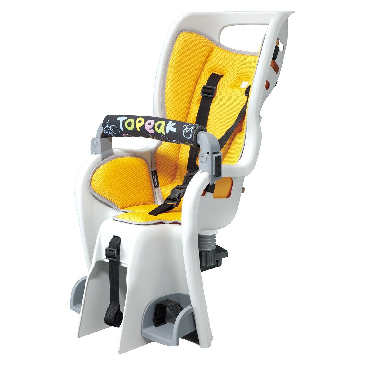 Детское велокресло Topeak BabySeat II (TCS2203), цвет Жёлтый