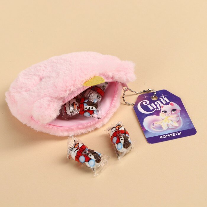 Фабрика счастья Шоколадные конфеты «Сияй», в маленькой сумочке единорог, 50 г. - фотография № 4