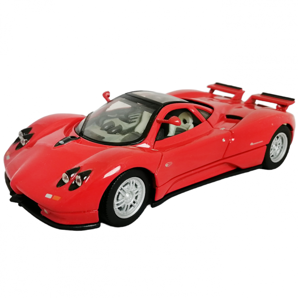 Pagani Zonda C12 масштаб 1:24 коллекционная металлическая модель автомобиля red