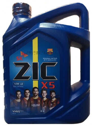   ZIC X5 10W-40  6 