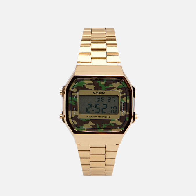 Наручные часы CASIO Vintage A-168WEGC-3E золотой , Размер ONE SIZE