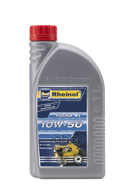 Полусинтетическое моторное масло Rheinol Fouke 4T 10W-50