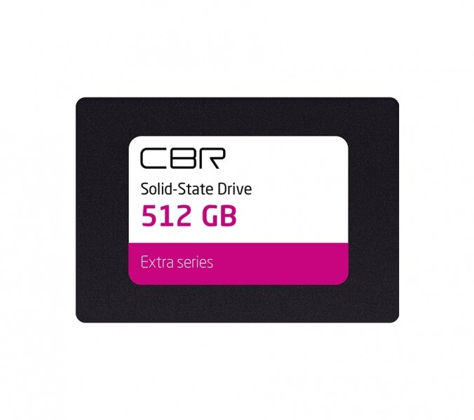 SSD накопитель CBR Extra 512Gb (SSD-512GB-2.5-EX21)