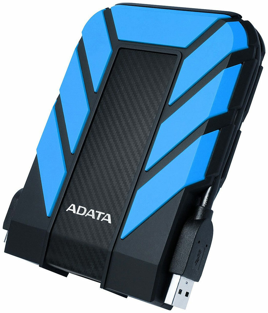 Внешний жесткий диск (HDD) A-DATA USB 3.0 1Tb AHD710P-1TU31-CBL HD710Pro DashDrive Durable 2.5'' синий