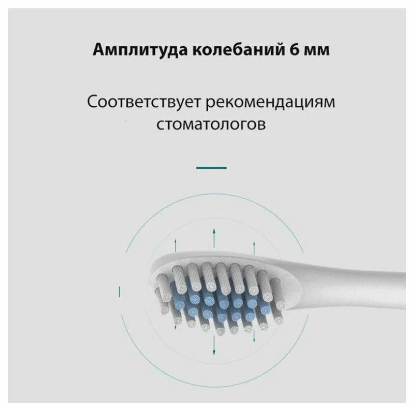 Электрическая зубная щетка SONIC TOOTHBRUSH X-3 Белая - фотография № 5