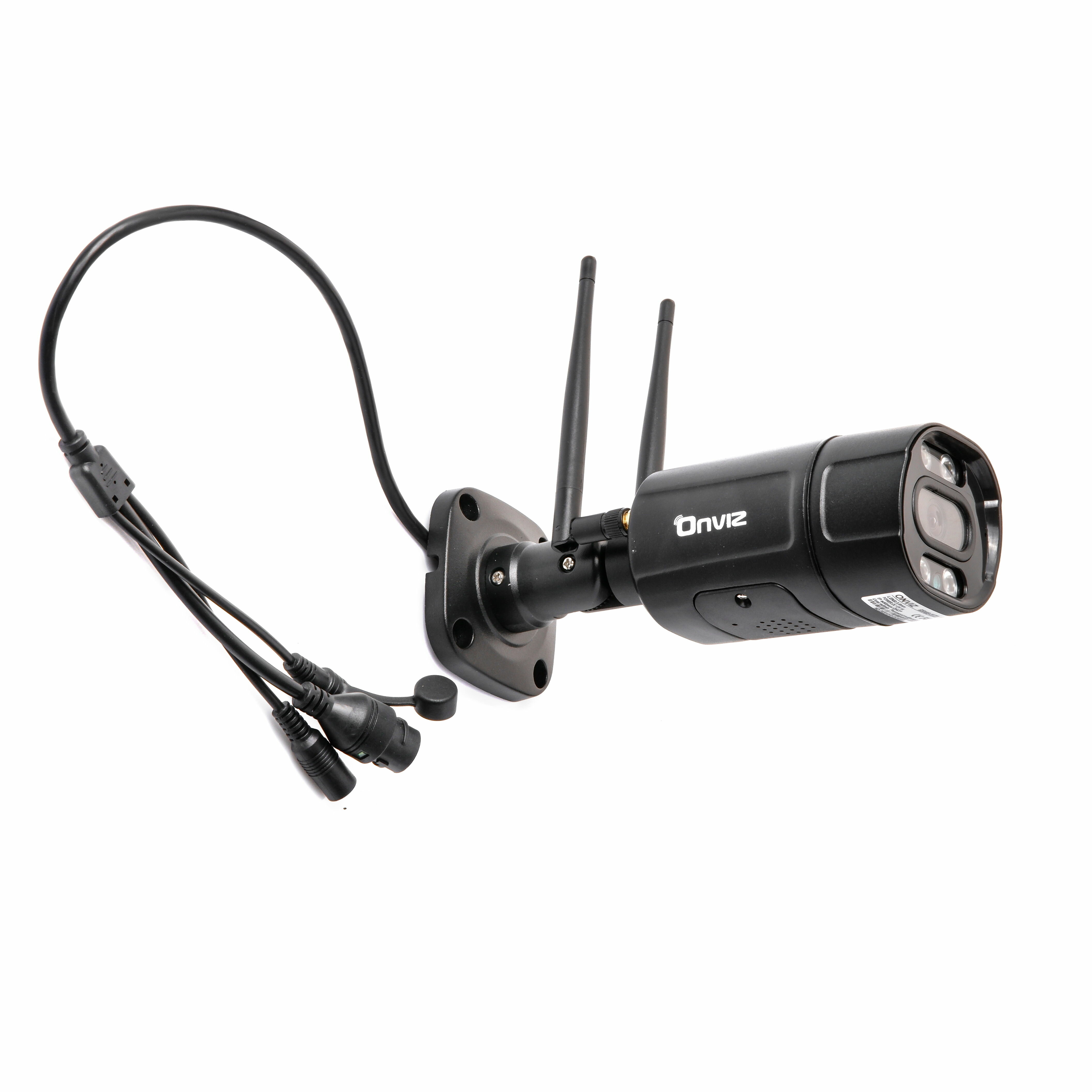 Уличная беспроводная Wi-Fi IP камера видеонаблюдения Onviz U550 с детекцией человека черная с динамиком и микрофоном / наружная / для дома / для дачи - фотография № 5