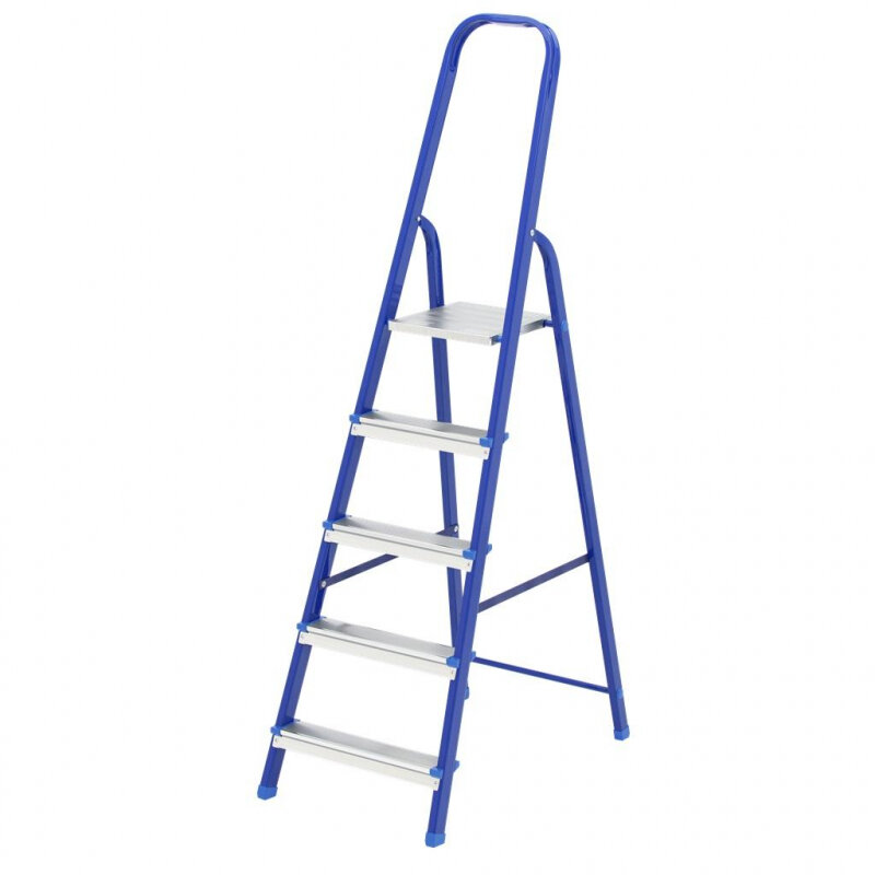 фото Стремянка стальная 5 ступеней Сибртех 97845