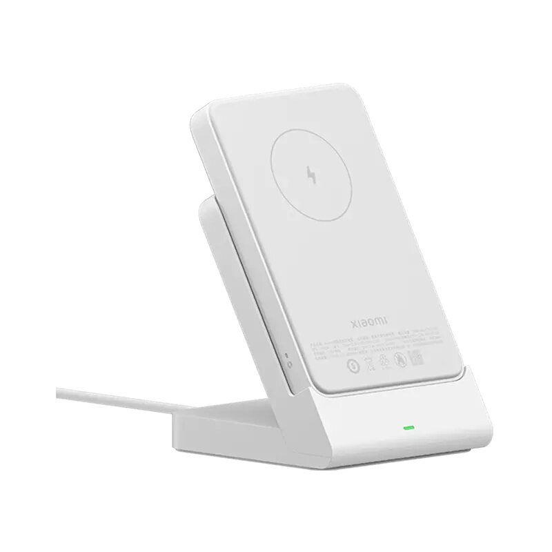 Внешний аккумулятор для iphone с поддержкой беспроводной зарядки Xiaomi Magnetic Wireless Power Bank 5000 mAh White (P05ZM)