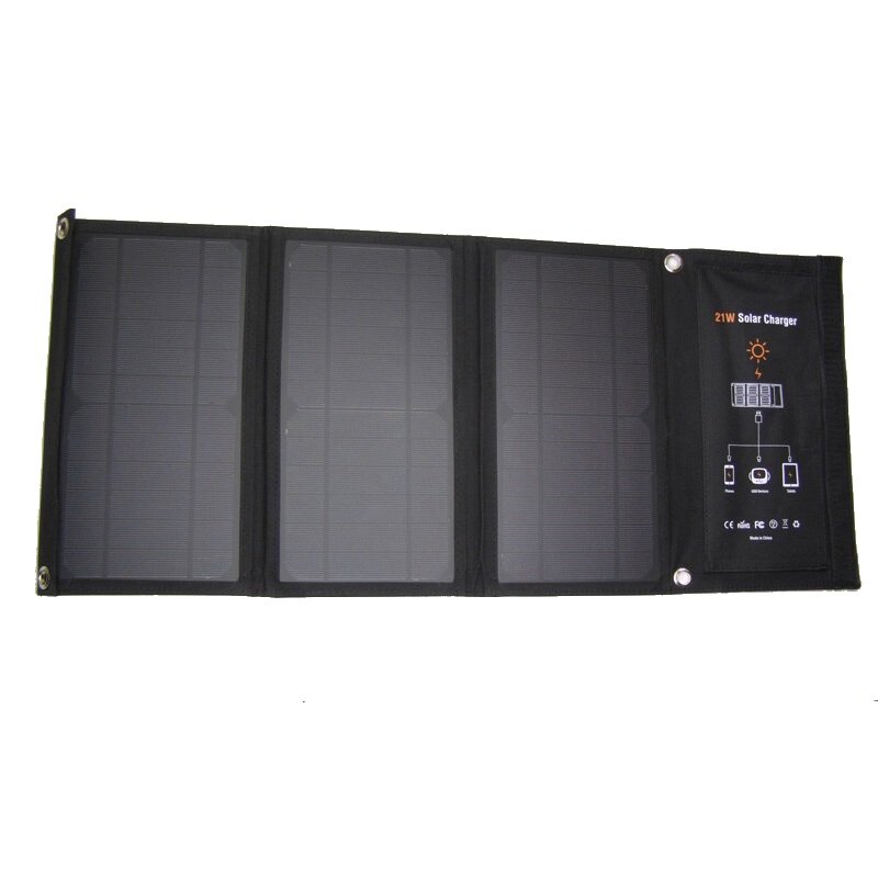Солнечная панель складная, 5V 21W
