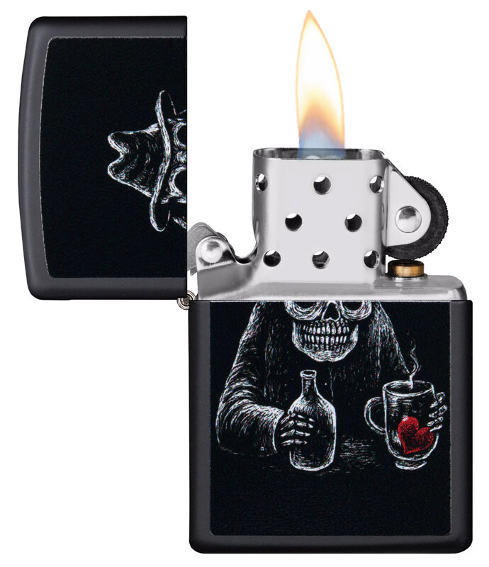 Зажигалка ZIPPO Bar Skull Design арт. 49254 - фотография № 2