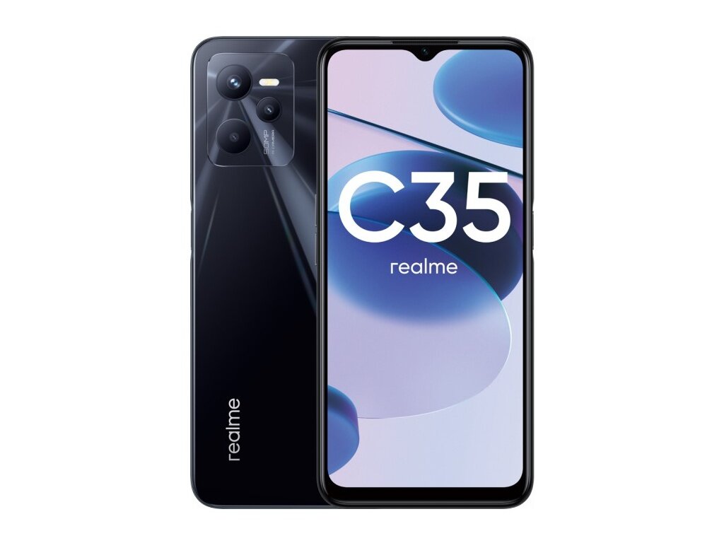 Сотовый телефон Realme C35 4/128Gb LTE Black