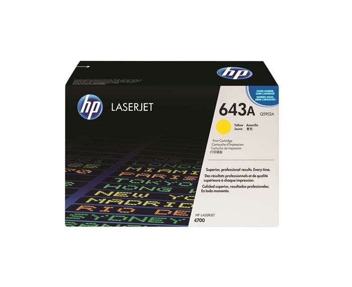 Лазерный картридж Hewlett Packard Q5952A (HP 643A) Yellow