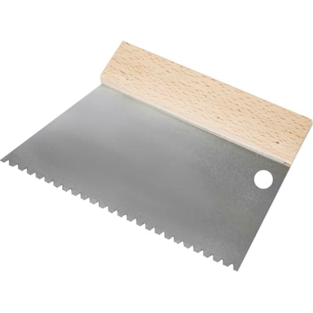 фото Шпатель зубчатый 180 мм B3, нержавеющая сталь