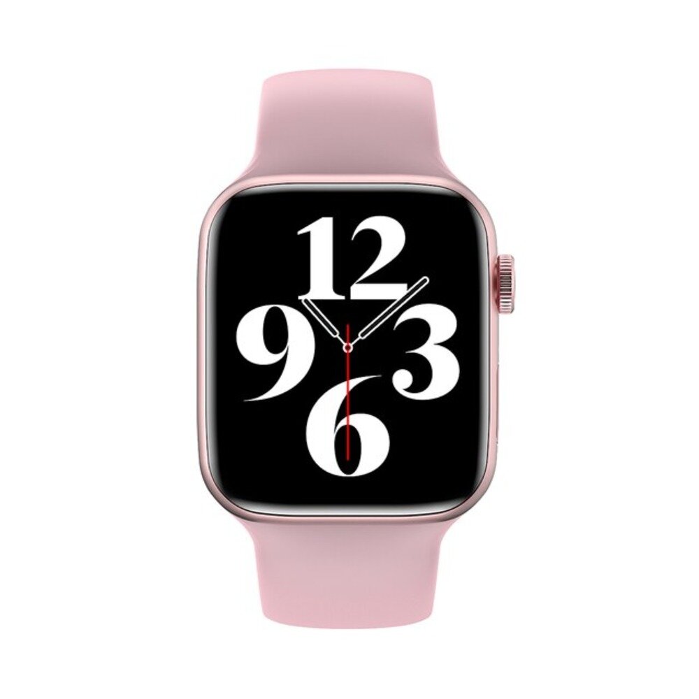 Умные смарт часы Smart Watch 8 серии SmartX 8SE 41mm с функцией фитнес браслета / часы женские / часы мужские / часы наручные розовый