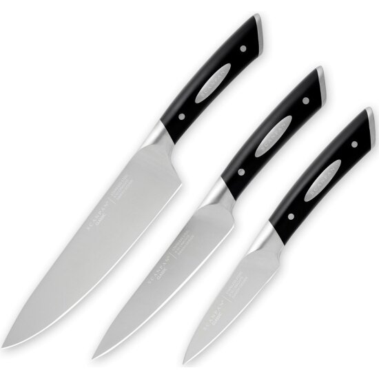 Набор кухонных ножей SCANPAN Classic 92001800, 3 предмета