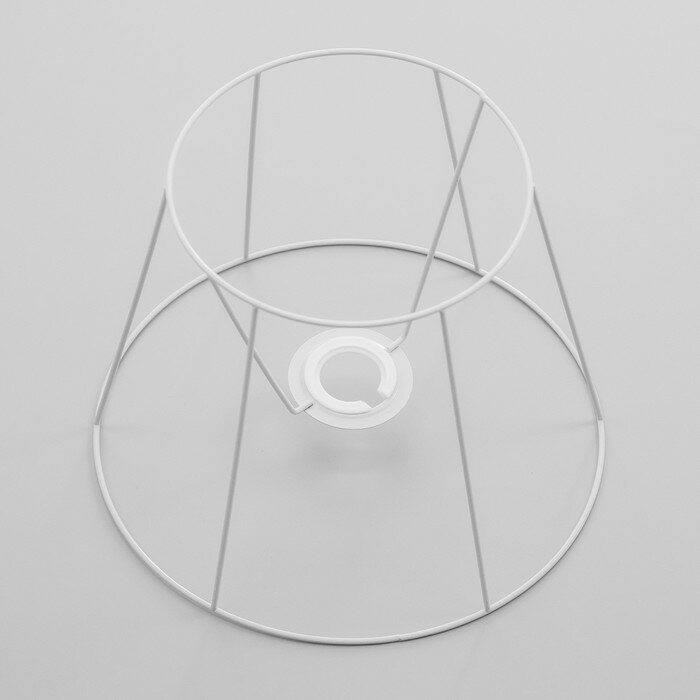 Каркас-основа абажура для настольной лампы "Классика" Е27/Е14 25х25х19см - фотография № 1