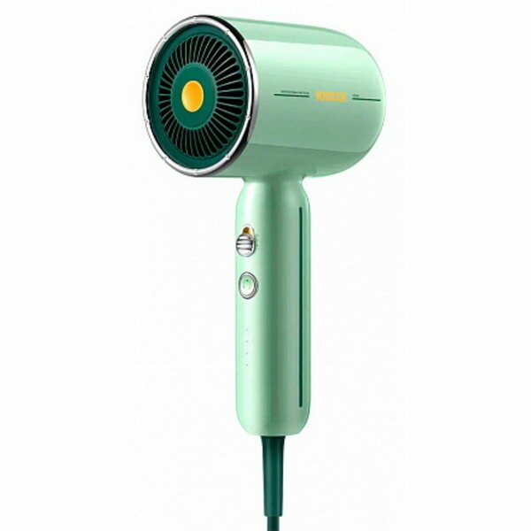 Фен Mi SOOCAS Retro Hair Dryer RH1, 1600 Вт, 2 скорости, ионизатор, зелёный