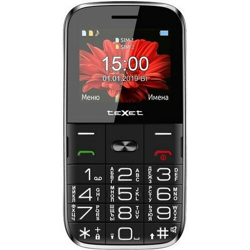 Мобильные телефоны TEXET TM-B 227 черный