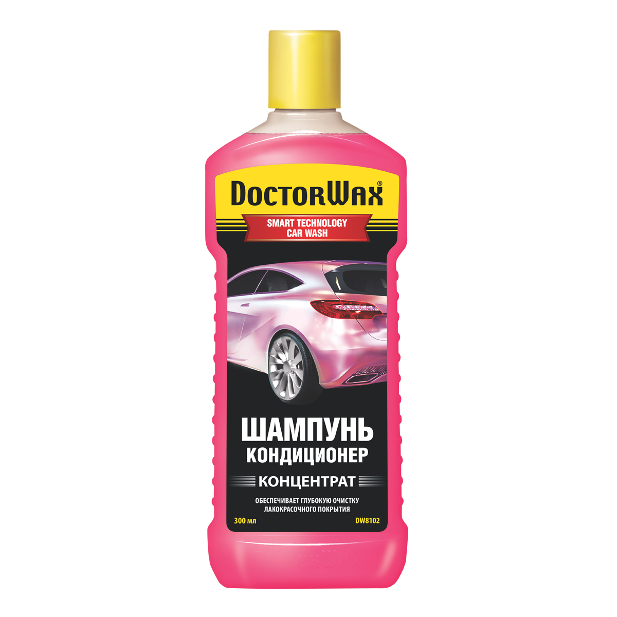 Автошампунь для ручной Doctor Wax, кондиционер концентрат, 300мл DW8102