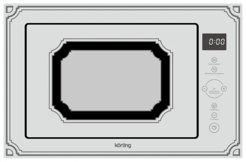 Микроволновая печь встраиваемая Korting KMI 825 RGW (белый)
