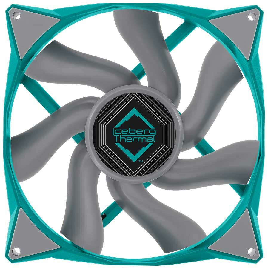 Вентилятор для корпуса Iceberg IceGale Xtra 140mm Teal