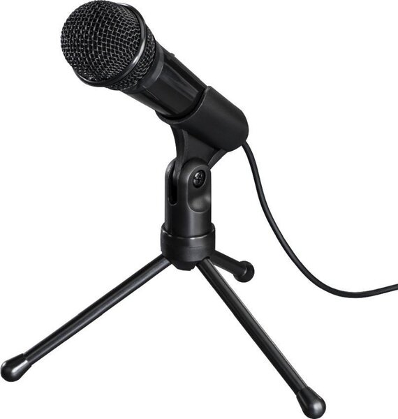 Микрофон проводной Hama MIC-P35 Allround 2.5м черный 00139905
