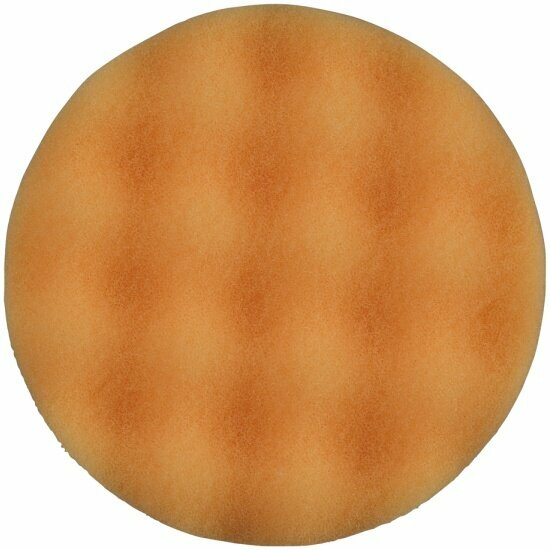 фото Насадка поролоновая для грубой полировки Makita (тип волнистый, цвет оранжевый) 150 мм