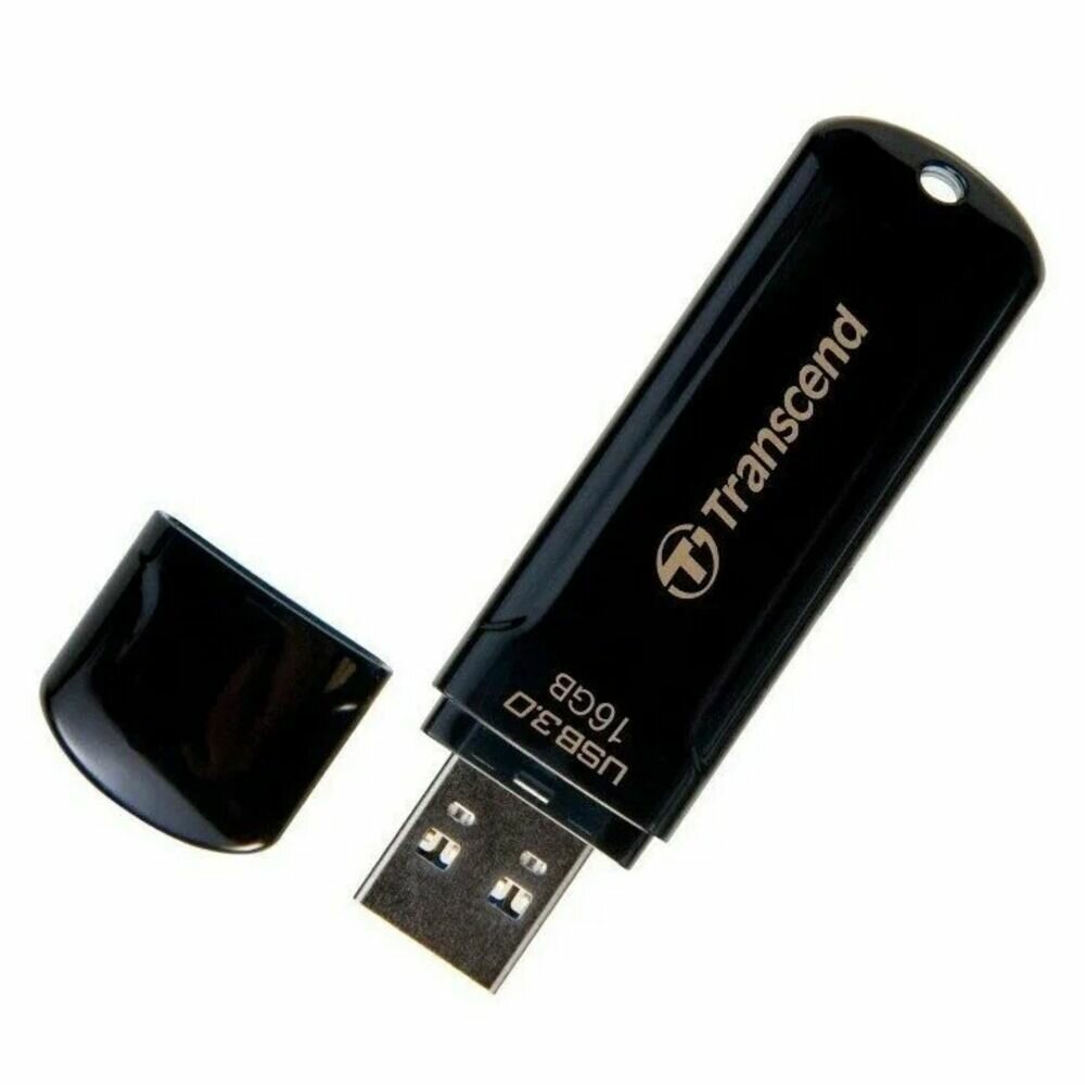 USB Flash накопитель 16GB Transcend JetFlash 700 (TS16GJF700) USB 3.0 Черный