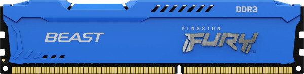 Оперативная память Kingston 8GB 1600MHz DDR3 CL10 DIMM FURY Beast Blue KF316C10B/8