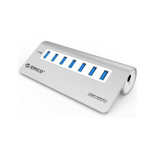 Хаб-разветвитель USB Orico M3H7-SV 7-Ports Silver