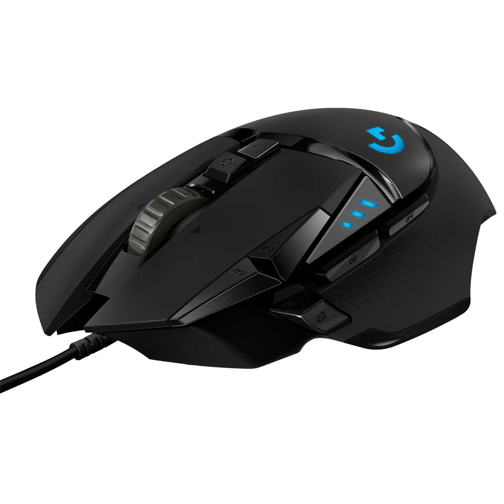 Logitech Мышь игровая Logitech G502 HERO (арт. 910-005470, M/N: M-U0047)