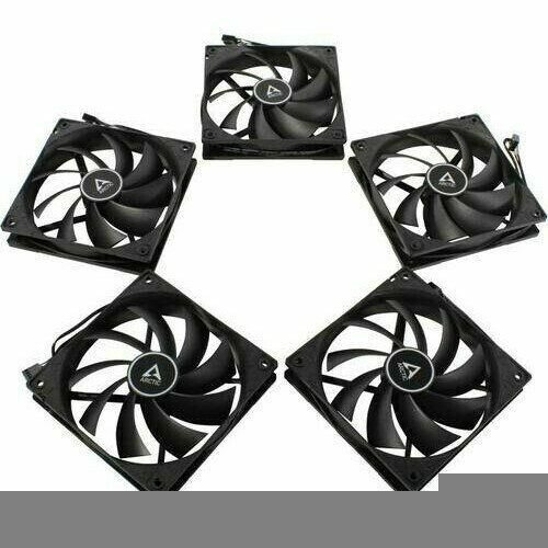 Вентилятор для корпуса Arctic Cooling F12 PWM PST Black Value 5 Pack (ACFAN00250A)