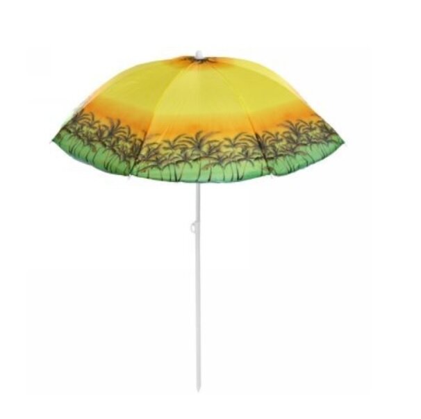 Зонт пляжный (диаметр 140 см, высота 170 см) "Райское наслаждение" ДоброСад