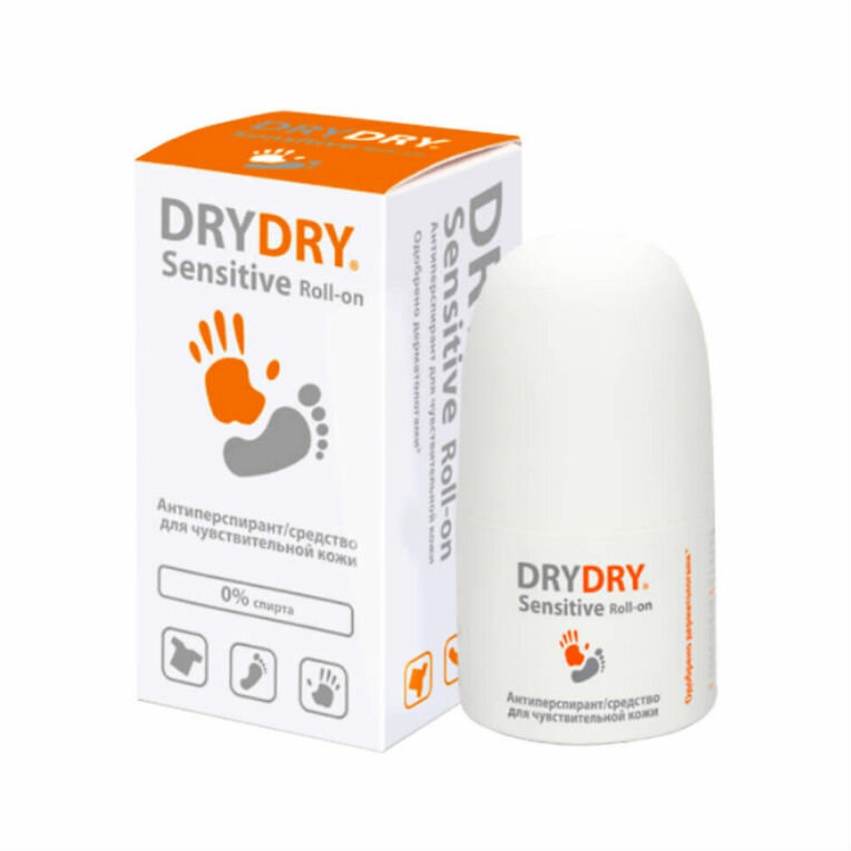 DryDry Антиперспирант Sensitive ролик