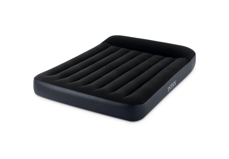 Надувной матрас INTEX Pillow Rest Classic Airbed 137х191х25 см. черный 64142 - фотография № 2