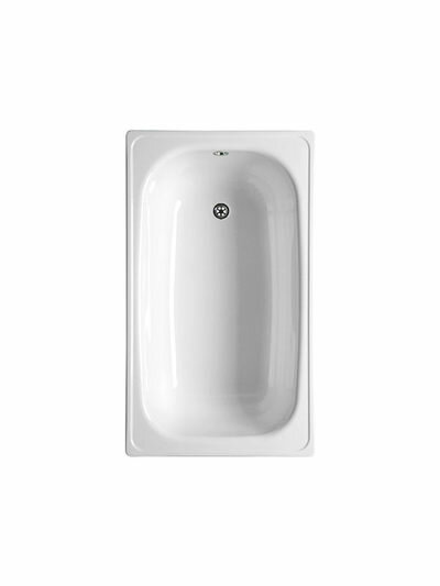 Ванна стальная White wave 150*75*38 cм. белая (с ножками) б/сиф.Караганда