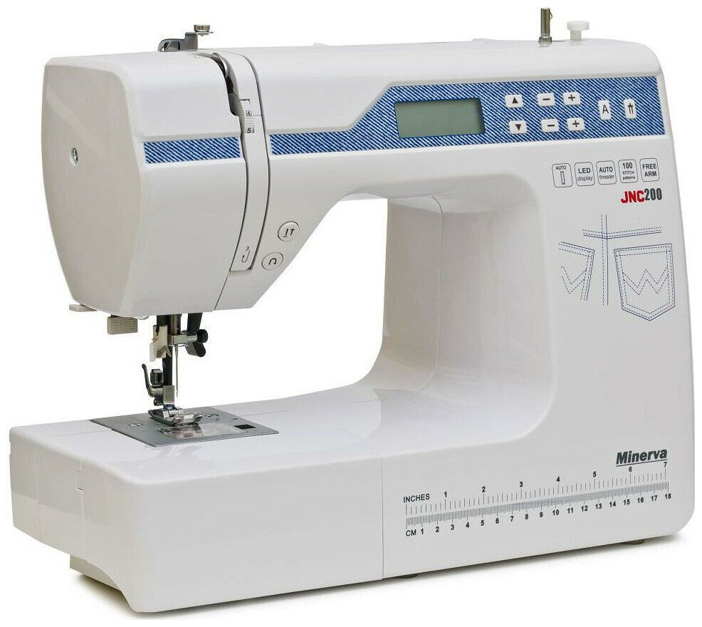 Швейная машина Minerva White JNC200 - фотография № 1