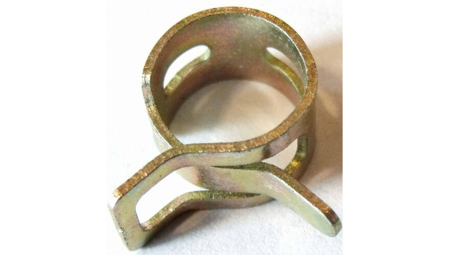 фото Хомут шланга пружинный ленточный d15 мм