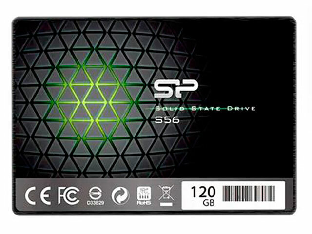 Твердотельный накопитель Silicon Power S56 SATA III 120Gb SP120GBSS3S56B25RM