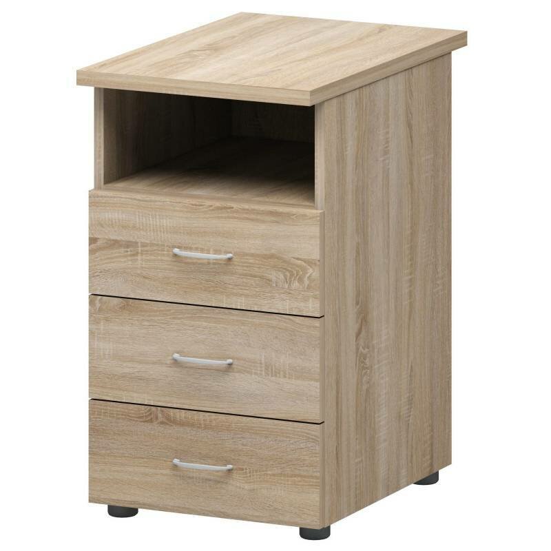 фото Тумба SP Бюджет стационарная б/з 2557-р (402985) дуб сонома