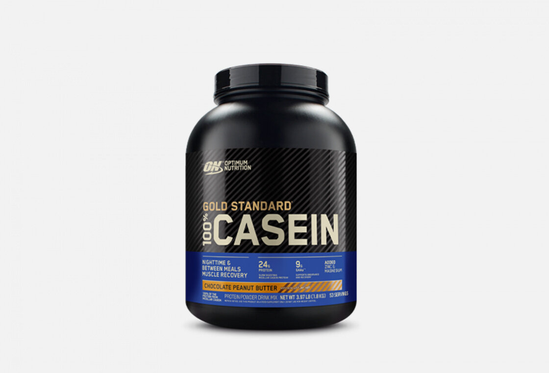 Optimum Nutrition Gold Standard 100% Casein Protein 907 г (шоколад с арахисовым маслом)