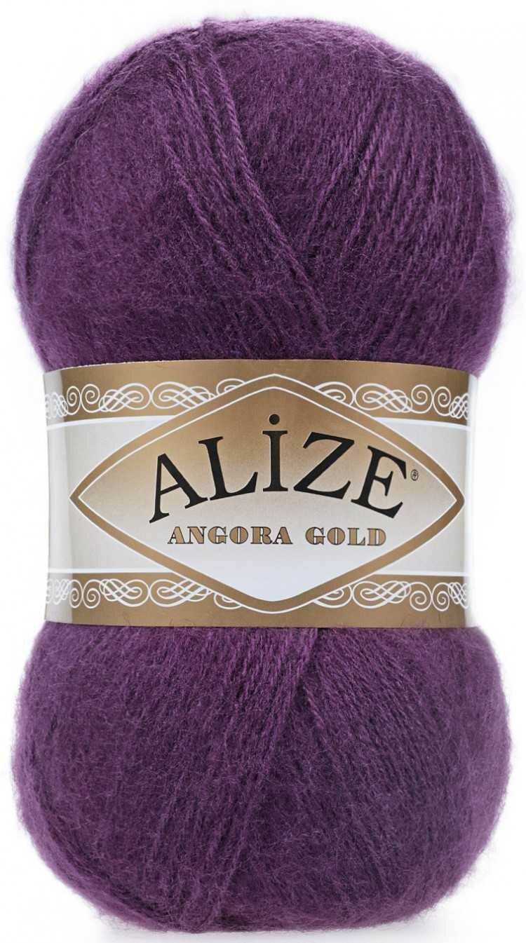 Пряжа Alize Angora Gold - 111 фиолетовый