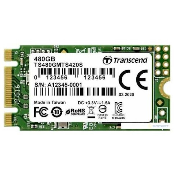 Твердотельный накопитель(SSD) Transcend 480Gb TS480GMTS420S