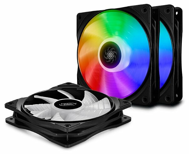 Корпусной вентилятор DeepCool СF120 (3 IN 1) RGB