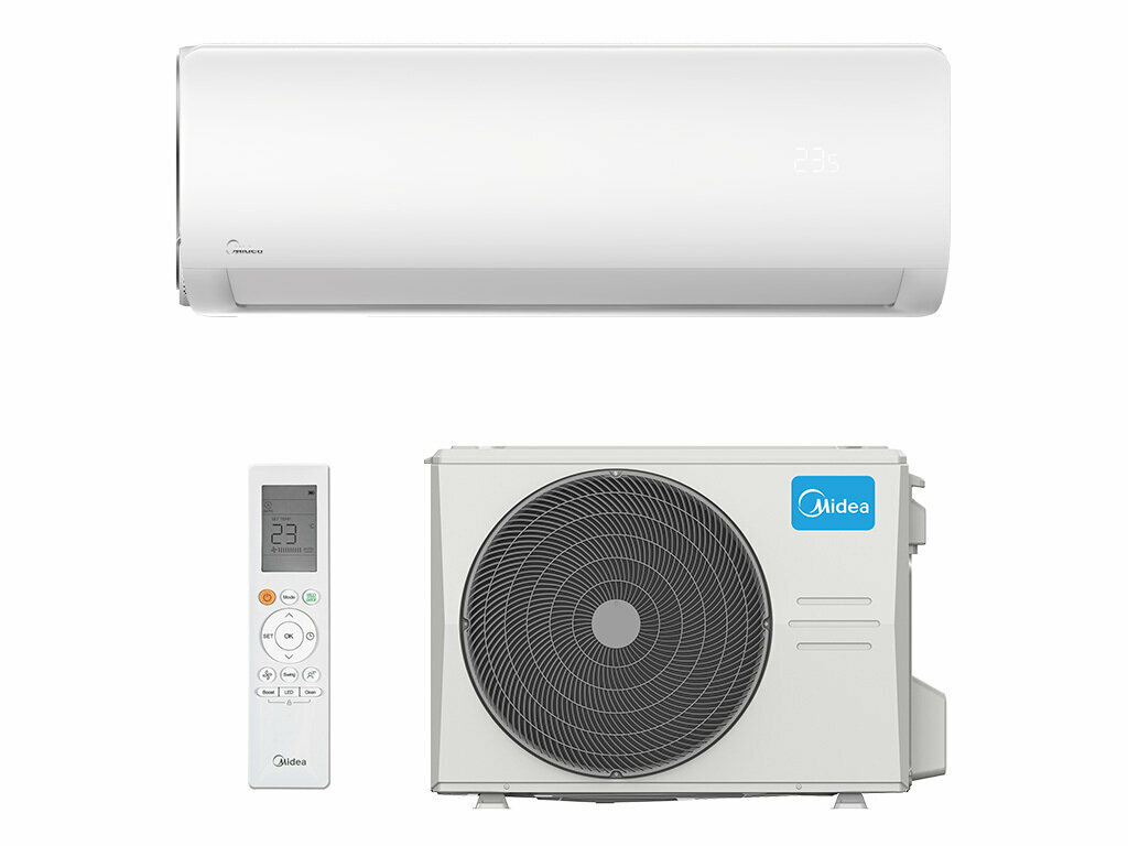 Кондиционер настенный Midea Paramount MSAG1-12HRN1-I/MSAG1-12HRN1-O , белый