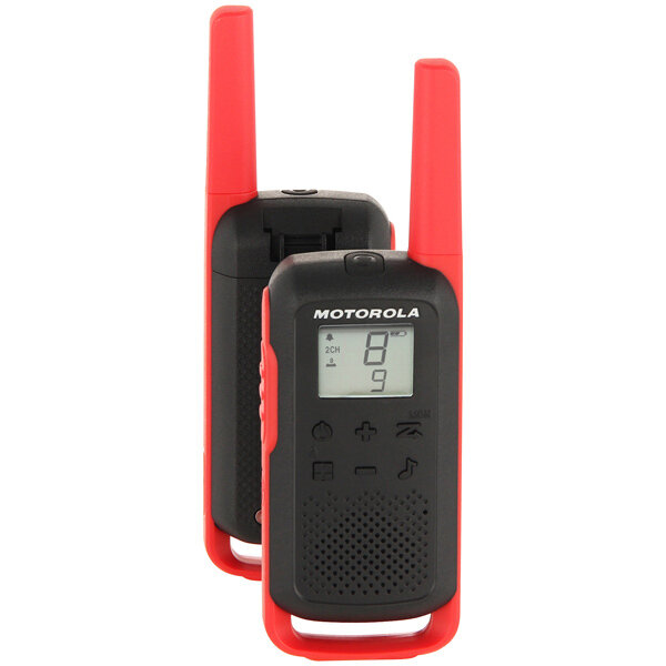 Motorola Рация Motorola TalkAbout T62 Red/Black (2 штуки)