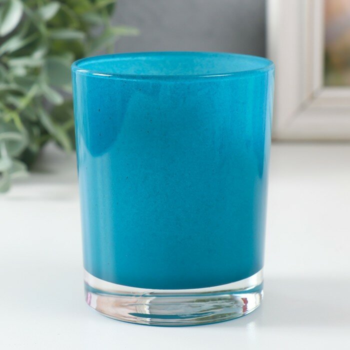 фото Подсвечник "аквамарин люстр" 9,5х7,5 см, 250 мл