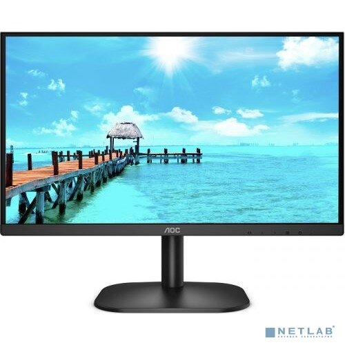 AOC Монитор LCD AOC 21.5'' 22B2QAM VA 1920х1080 250cd 178/178 3000:1 4ms D-Sub HDMI DisplayPort Tilt Speakers Black чёрный