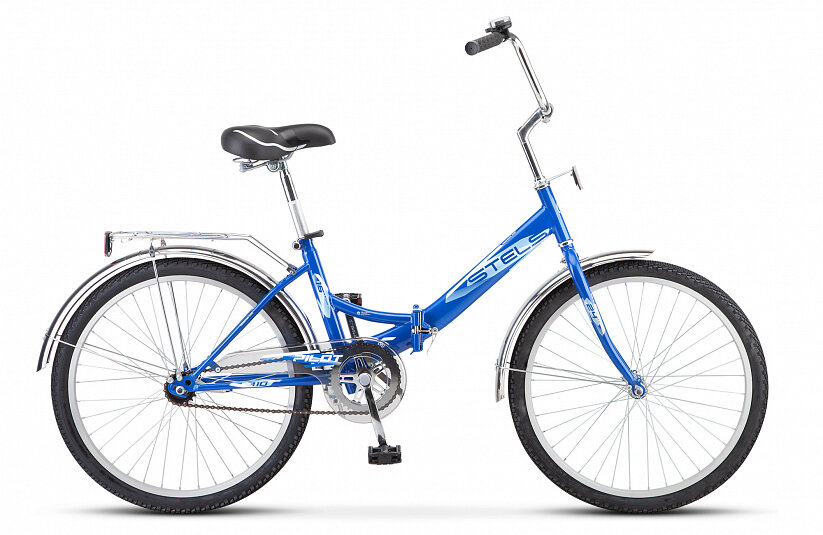 Велосипед STELS Pilot 710 С 24 Z010 синий 16" в собранном виде