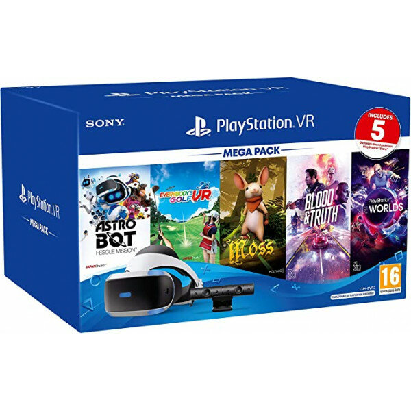    Sony PlayStation VR (CUH-ZVR2) Mega Pack 2